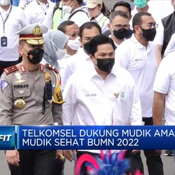 Telkomsel Dukung Mudik Aman, Mudik Sehat BUMN 2022