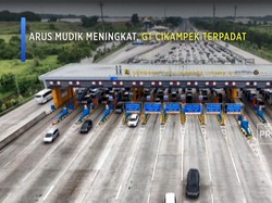 Arus Mudik Meningkat, GT Cikampek Terpadat