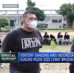 Venteny Gandeng Aino Dukung Mudik 2022 lewat #Mudikhepi