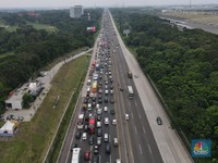 Perhatian! Tol Arah Cikampek Diberlakukan Contraflow