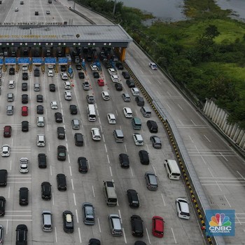 Ramai Lancar, Jasa Marga dan Kepolisian Berlakukan Contraflow