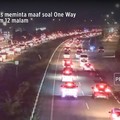 Video: Maaf! One Way di Tol Lewat Sampai Jam 12 Malam