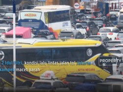 Video: Edan! H- 2 Idul Fitri Tol Cikampek Macet Parah!