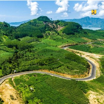 Meliuk-Liuk, Ini Jalur Selatan Jawa yang Baru Kelar Dibangun