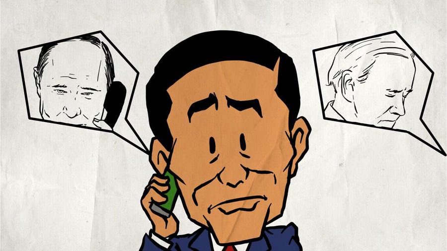 Infografis: AS 'Ngambek' Gegara Jokowi Undang Putin Hadiri KTT G20 di RI