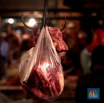 Duh! H-1 Lebaran 2022, Harga Daging Sapi Meroket To The Moon