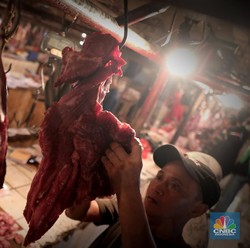 Masih Mahal! Lebaran Kedua, Harga Daging di Jakarta Rp160.000