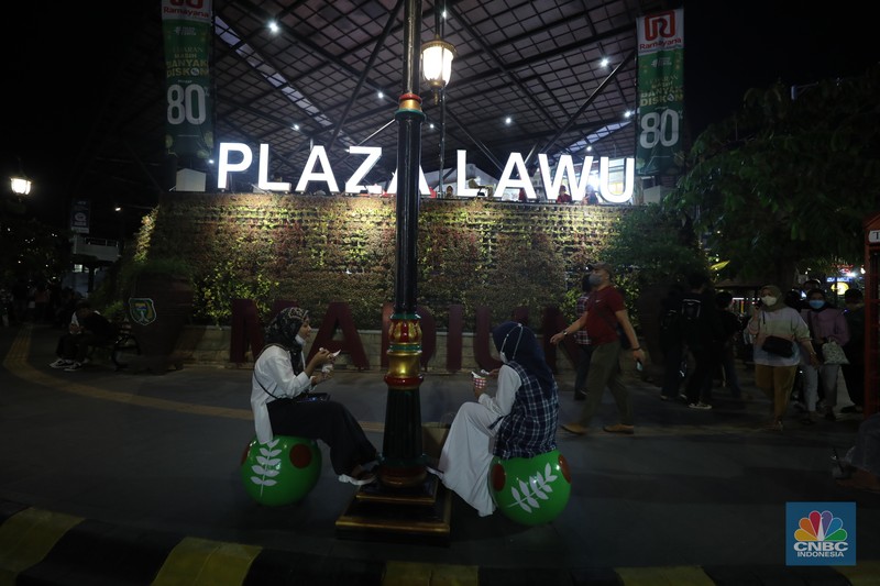 Patung Merliun di Madiun (CNBC Indonesia/Tri Susilo) Patung Merliun di Madiun (CNBC Indonesia/Tri Susilo)