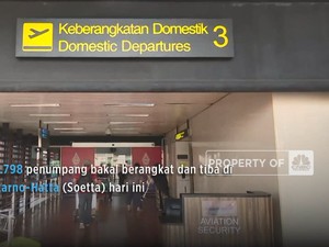 Ribuan Pemudik Terbang Dari Bandara Soekarno Hatta