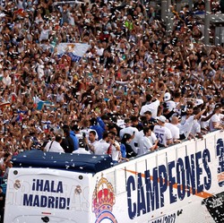 Kemeriahan Pesta Real Madrid Usai Juarai La Liga 2021/2022