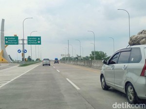 10.762 Kendaraan Masuk Kediri Raya Lewat Exit Tol Nganjuk Dalam 2 Hari