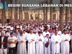 Begini Suasana Lebaran di Mesir