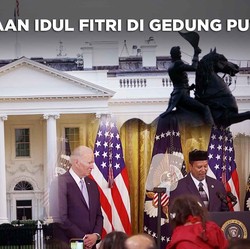 Penampakan Perayaan Idul Fitri di Gedung Putih