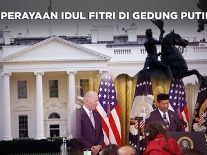 Penampakan Perayaan Idul Fitri di Gedung Putih