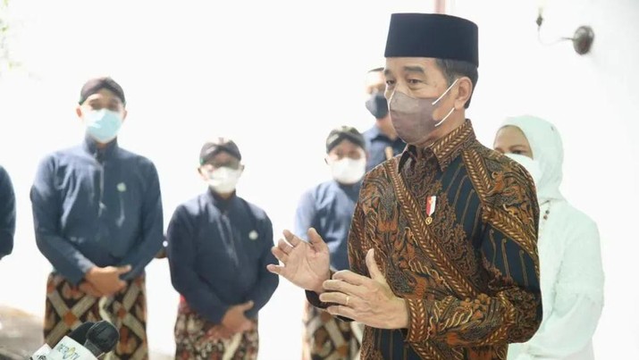 Presiden Joko Widodo (Jokowi). (Tangkapan Layar via Instagram @jokowi)
