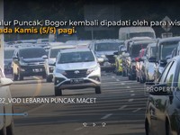 Perhatian! Jalan Menuju Puncak Macet Parah