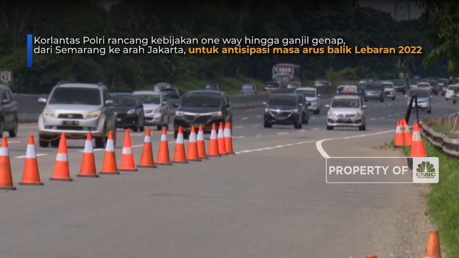Patut Tau!Jadwal One Way Arus Balik Via Tol Semarang-Jakarta(CNBC Indonesia TV)