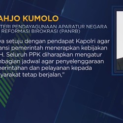 Dear PNS, Menteri Tjahjo Setuju WFH Sepekan