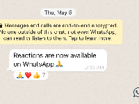 Fitur Baru WhatsApp Matikan Notifikasi Reaksi Emoji Biar Tak Berisik