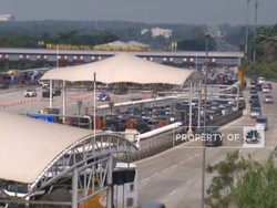 Pemudik Serbu Jabotabek, Gerbang Tol Cikampek Utama Padat!