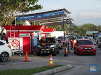 Aturan Mudik Lewat Tol, Setop di Rest Area Paling Lama 30 Menit