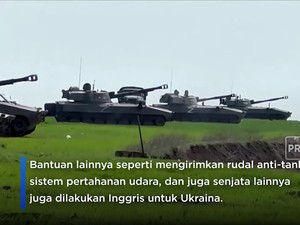 Siap Lawan Rusia, Inggris Sumbang Rp 22 T ke Militer Ukraina
