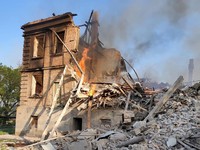 Rusia Bom Sekolah di Ukraina, Puluhan Warga Sipil Jadi Korban