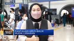Arus Balik, Masyarakat Mulai Padati Stasiun Senen