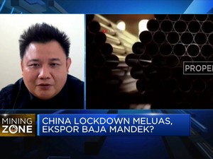 China Lakukan Lockdown, Apa Kabar Ekspor Baja RI?