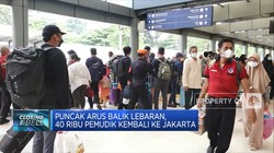 Puncak Arus Balik, 40 Ribu Pemudik Kembali Ke Jakarta