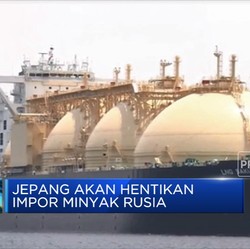 Jepang Akan Hentikan Impor Minyak Rusia