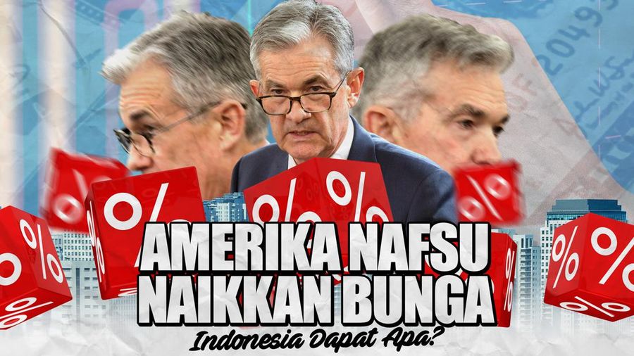 Cover Longform, Amerika Nafsu Naikkan Bunga, Indonesia Dapat Apa?