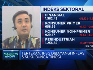 Bayang Inflasi dan Suku Bunga Tinggi, IHSG Kian Tertekan?