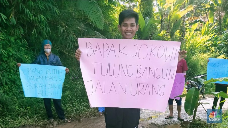 Jalan Rusak di Cianjur, Jabar