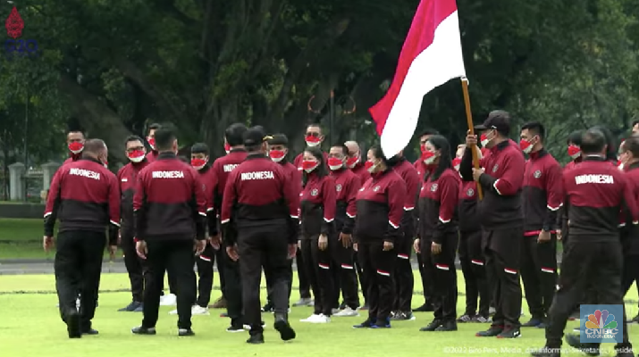 Pelepasan Tim Indonesia Menuju 31st SEA GAMES Vietnam 2021 Tahun 2022, 9 Mei 2022