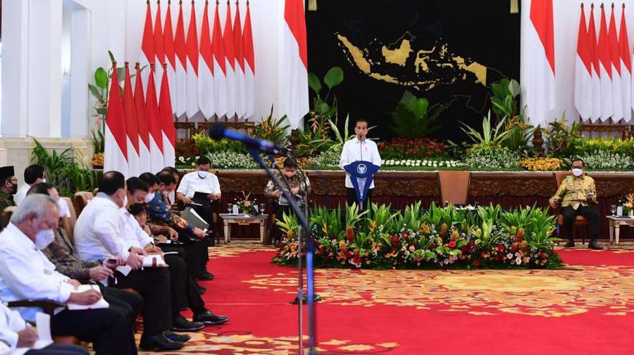Pengantar Presiden Joko Widodo Pada Sidang Kabinet Paripurna, Istana Negara (Muchlis Jr - Biro Pers Sekretariat Presiden)