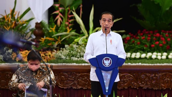 Pengantar Presiden Joko Widodo Pada Sidang Kabinet Paripurna, Istana Negara (Muchlis Jr - Biro Pers Sekretariat Presiden)
