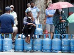 Rusuh Krisis Sri Lanka, Warga Blokir Jalan Pakai Gas Elpiji