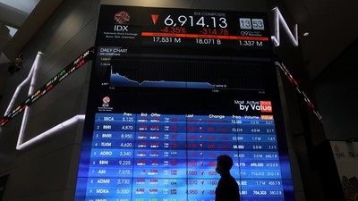 Suasana Bursa Efek Indonesia (BEI). (CNBC Indonesia/Andrean Kristianto) Suasana Bursa Efek Indonesia (BEI). (CNBC Indonesia/Andrean Kristianto)