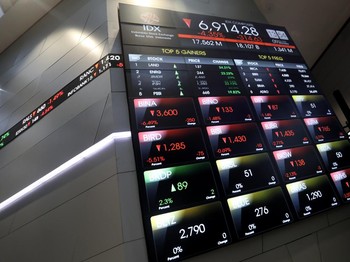 10 Saham Pemberi Cuan dan Kerugian Kemarin