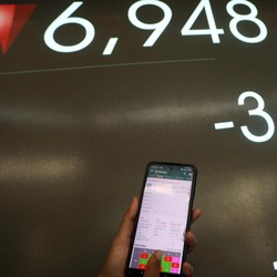 IHSG Ambles 3,17% ke Bawah Level 6.600, Merah 4 Hari Beruntun