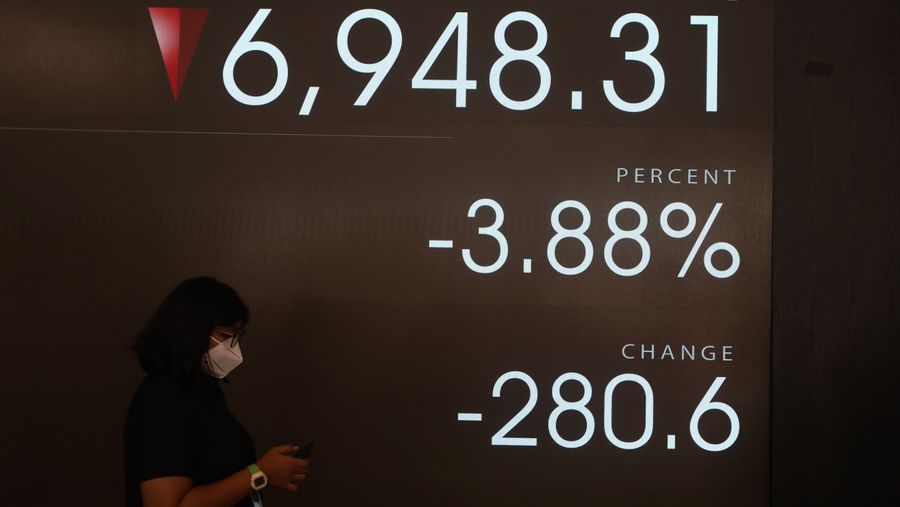 Suasana Bursa Efek Indonesia (BEI).  (CNBC Indonesia/Andrean Kristianto)