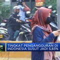 Tingkat Pengangguran di Indonesia Susut Jadi 5,83%