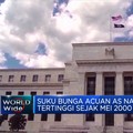 Suku Bunga Acuan The Fed Pecah Rekor Sejak Mei 2000