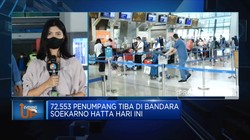 H+8 Lebaran, Penumpang Bandara Soetta Menurun