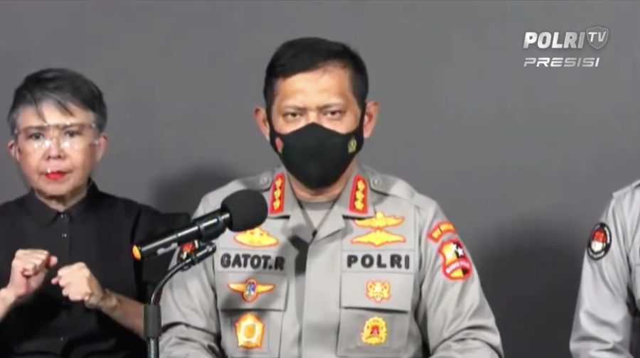 Gatot Repli Handoko, Kabag Penum Divisi Humas Polri (Tangkapan Layar Youtube Polri TV Radio)
