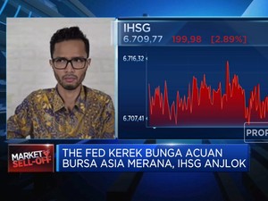 IHSG Rontok, Market Cap Rp 206 T Lenyap