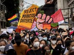 Marcos Jr Menang Pilpres Filipina, Ratusan Mahasiswa Demo
