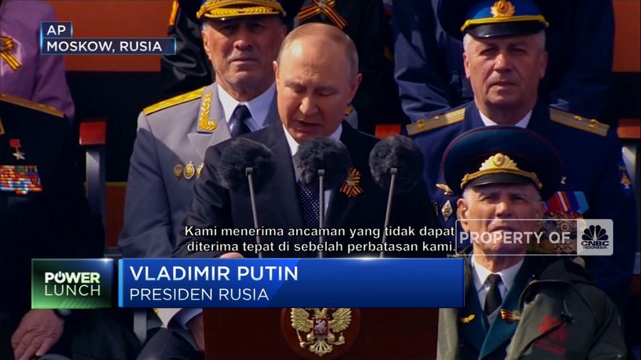 Pidato Putin Di Hari Kemenangan Rusia Bikin Barat Was - Was