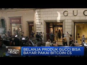 Top! Belanja Produk Gucci Bisa Pakai Bitcoin CS